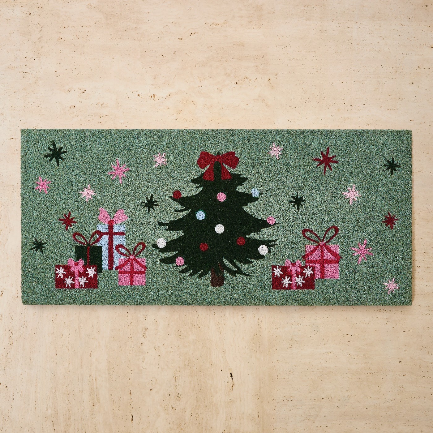 Anko Christmas Tree Door Mat - 100cm x 45cm 2 of 5