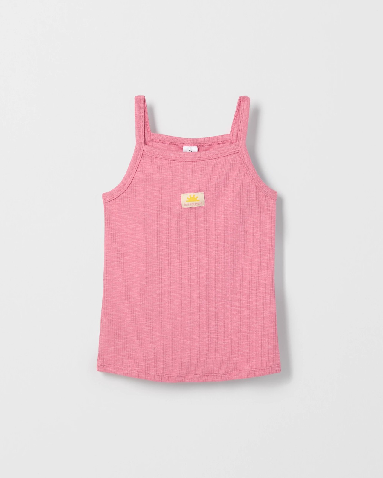 Essential Slub Rib Singlet - Pink 5 of 6