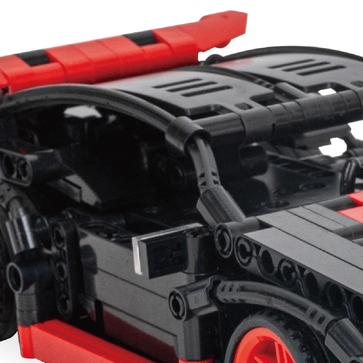Anko 435 Piece Mini Blocks Vehicle Series: Light Up Remote Control Race Car 5 of 5