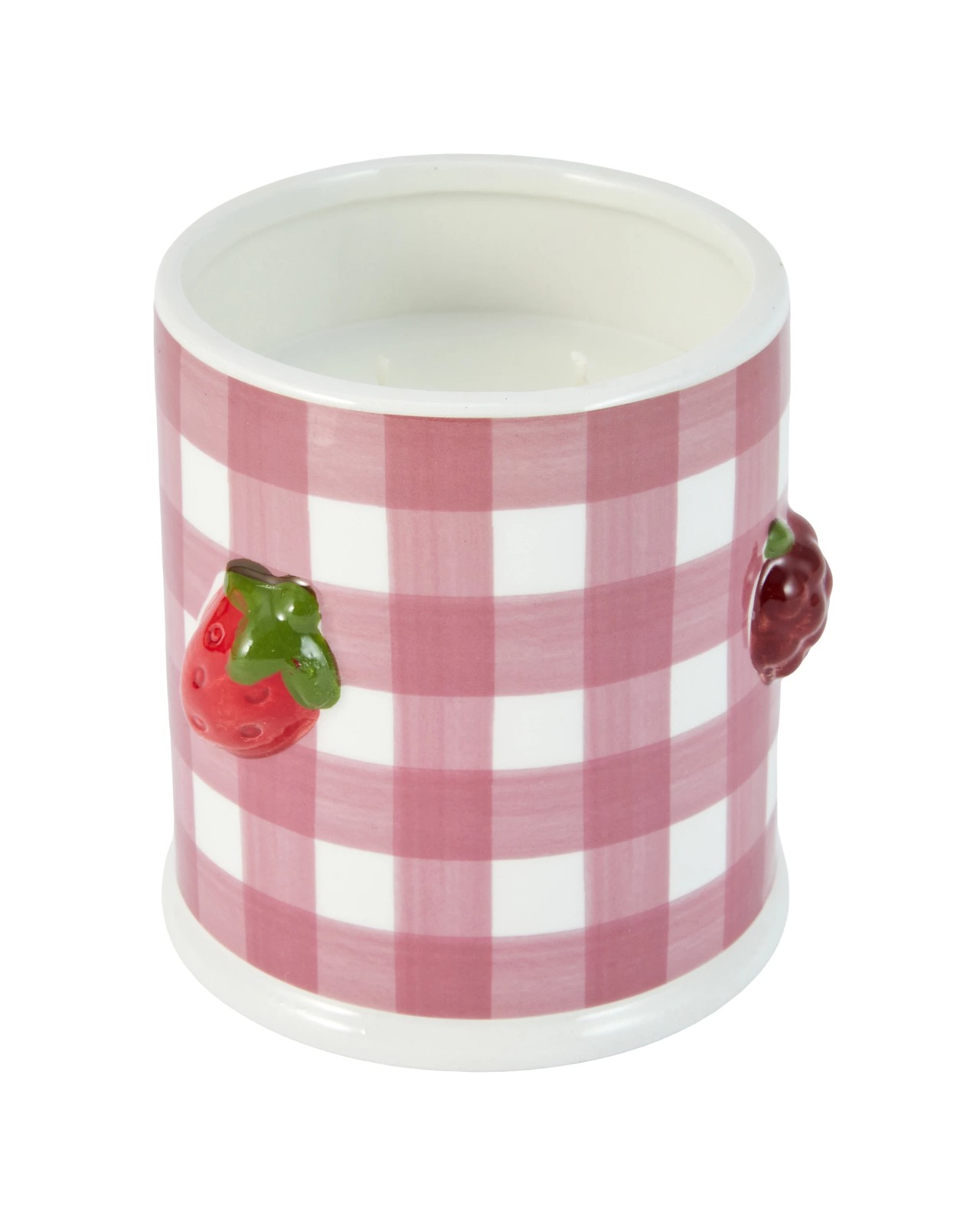 Anko Brunch Club Berry Check Candle 2 of 6