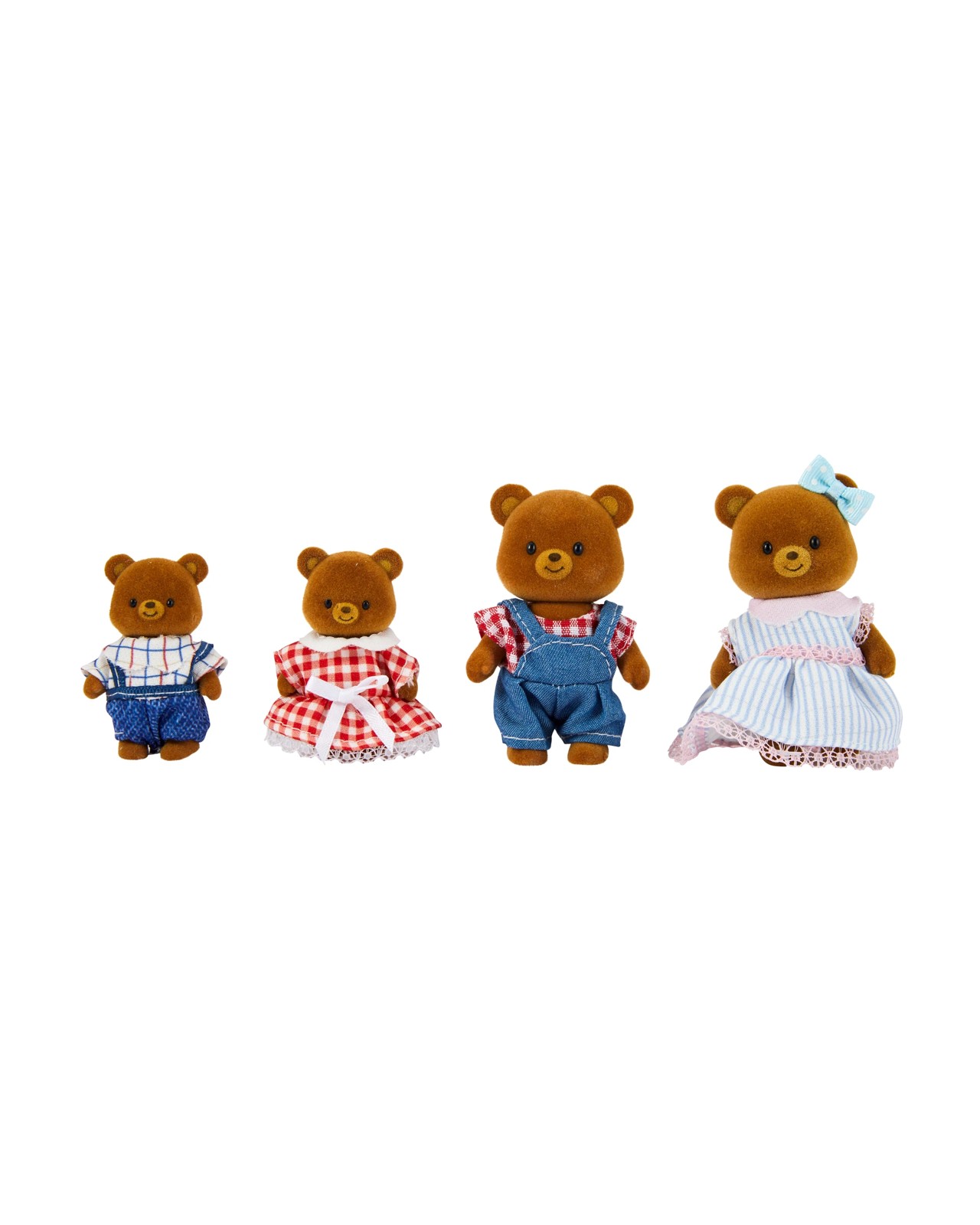 4 Piece Forest Friends Bear Family 2 of 4