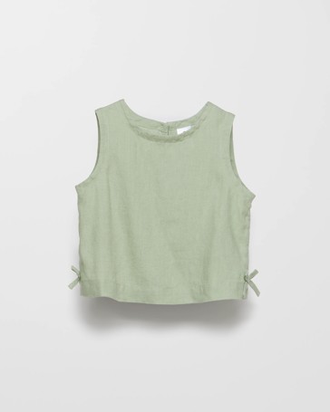 European Linen Tank
