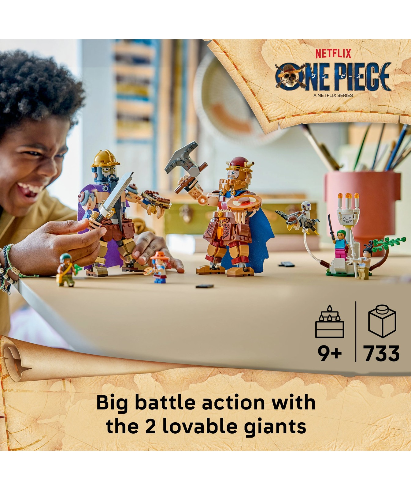 LEGO® ONE PIECE Dorry vs. Brogy – Giants of Little Garden 75644 2 of 5