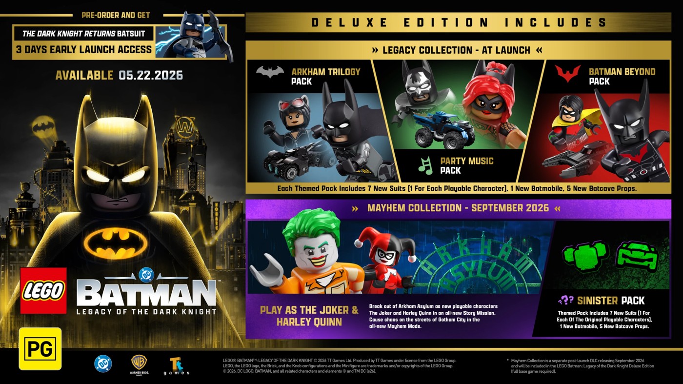 Pre-Order LEGO Batman: Legacy of the Dark Knight Deluxe Edition - PlayStation 5 2 of 5