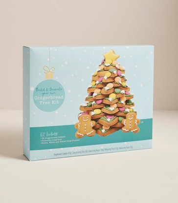 Christmas Gingerbread Tree Kit - 670g