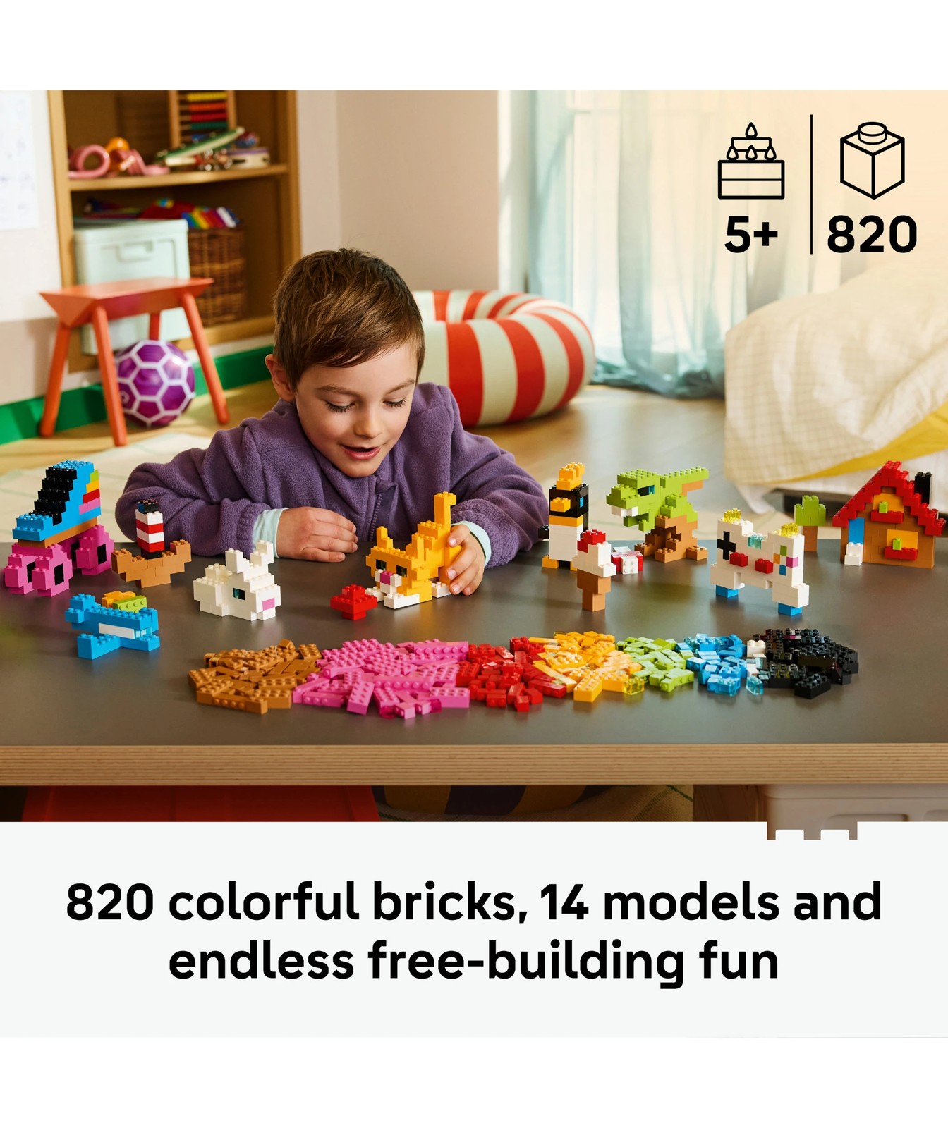 LEGO® Classic Creative Colourful Bricks 11045 2 of 5