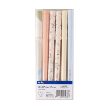 Ball Point Pens, 6 Pack - Anko