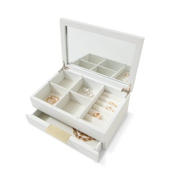 2 Tier White Jewellery Box - Anko