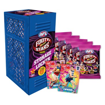 Official Select 2026 AFL Footy Stars Blaster Storage Locker