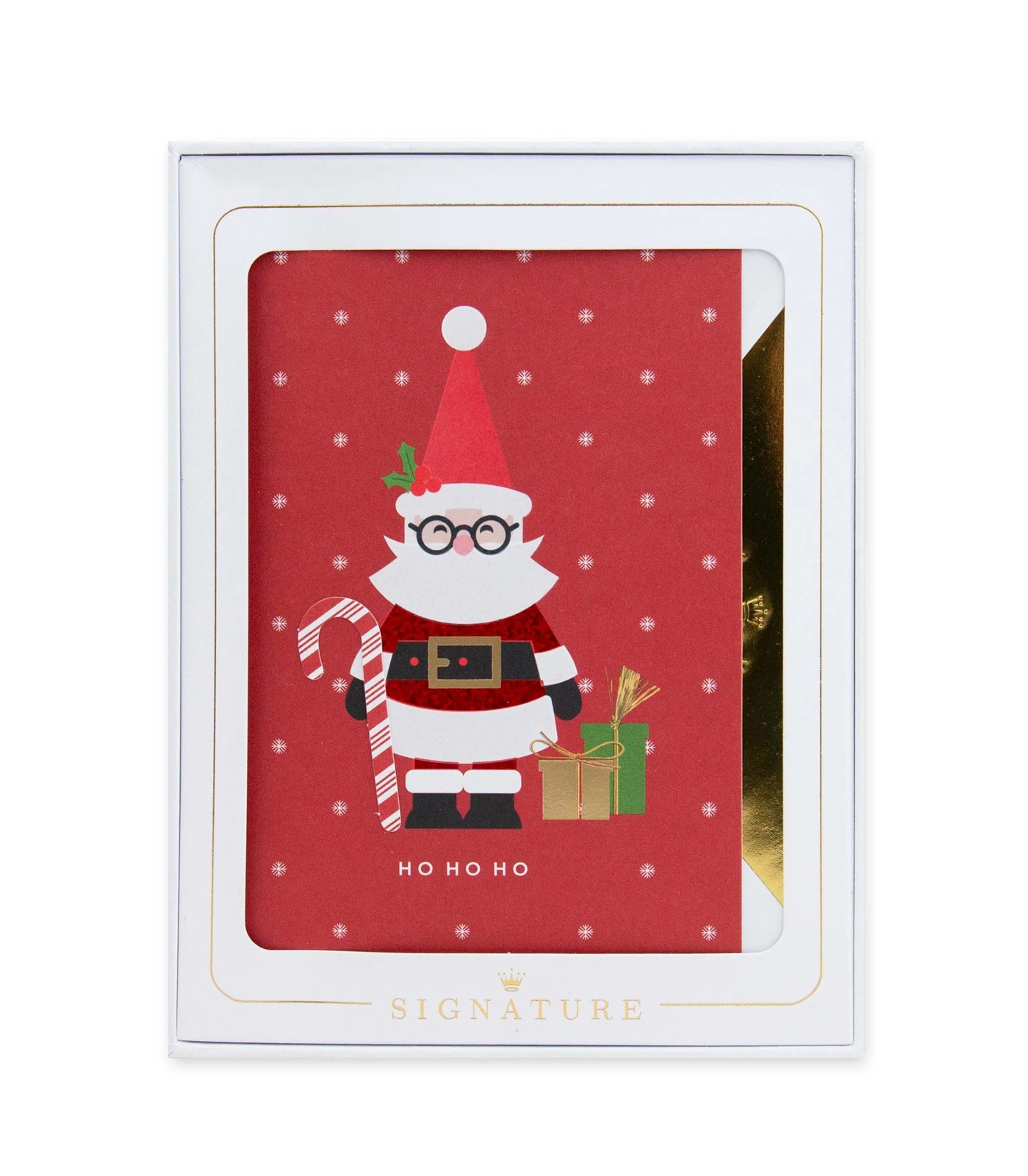 Hallmark Christmas Cards 8 Pack Ho Ho Ho Santa Target Australia