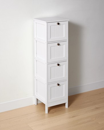 Anko Panelled 4 Drawer Unit