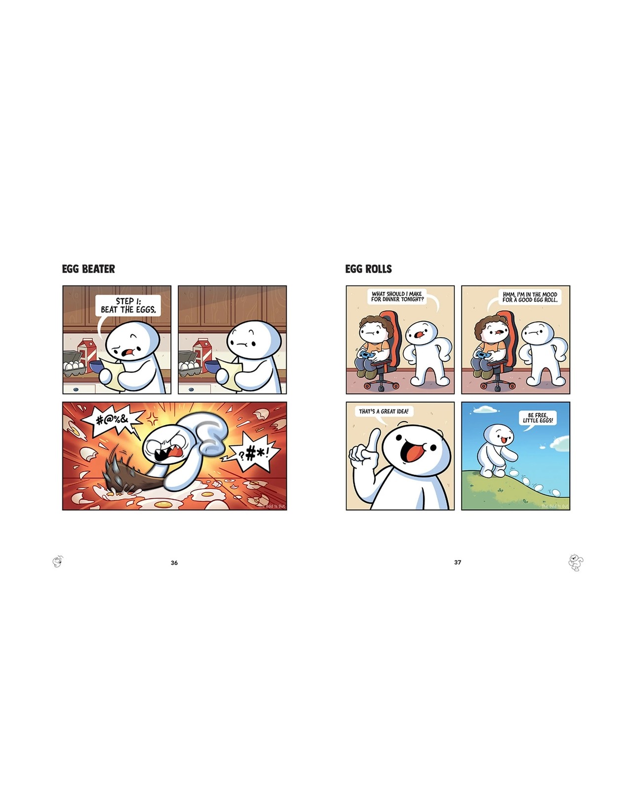 The Odd 1's Out: Art and Comics Collection by James Rallison - Book 2 of 3