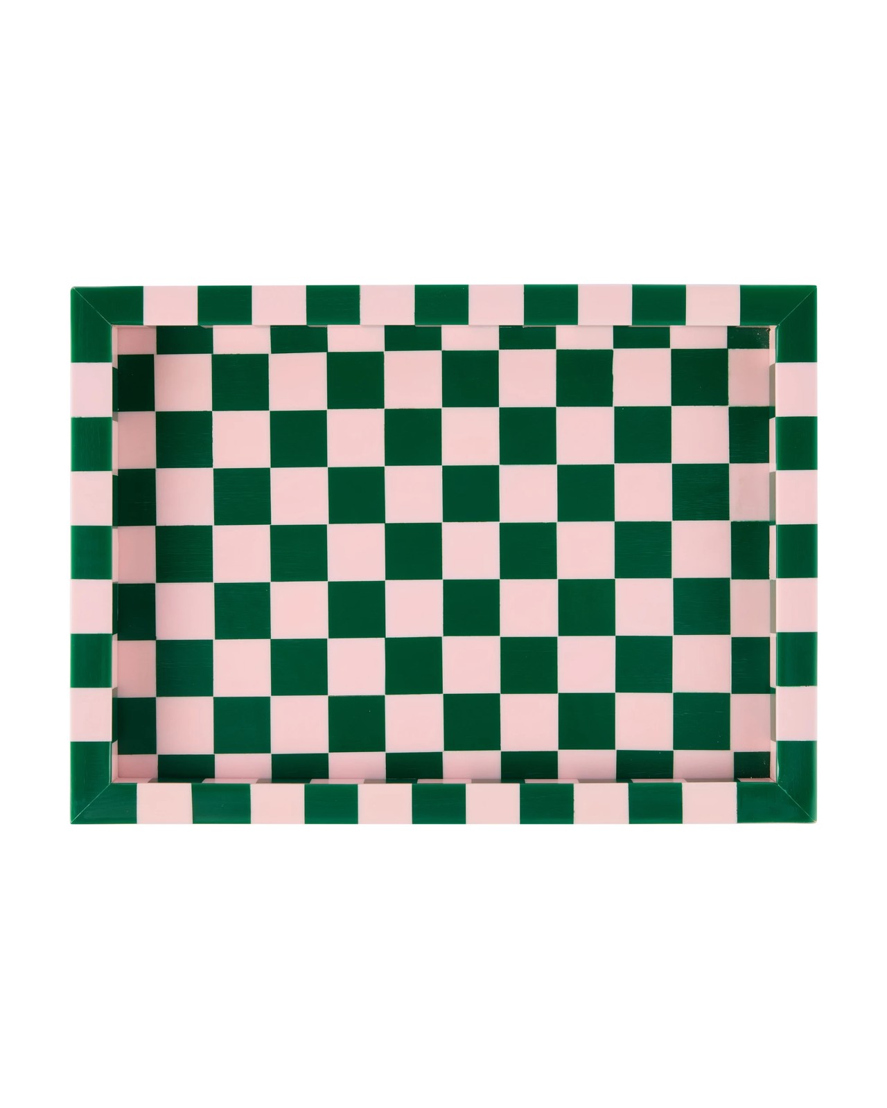 Anko Green and Pink Decor Tray 3 of 6