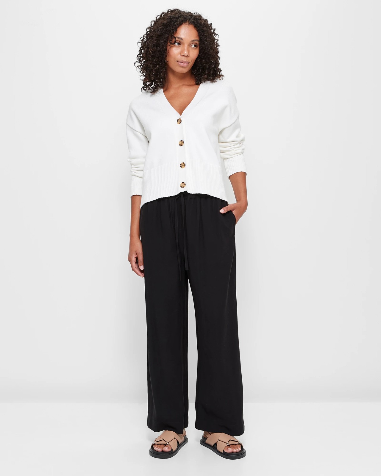 Spun Twill Culotte Pants | Target Australia