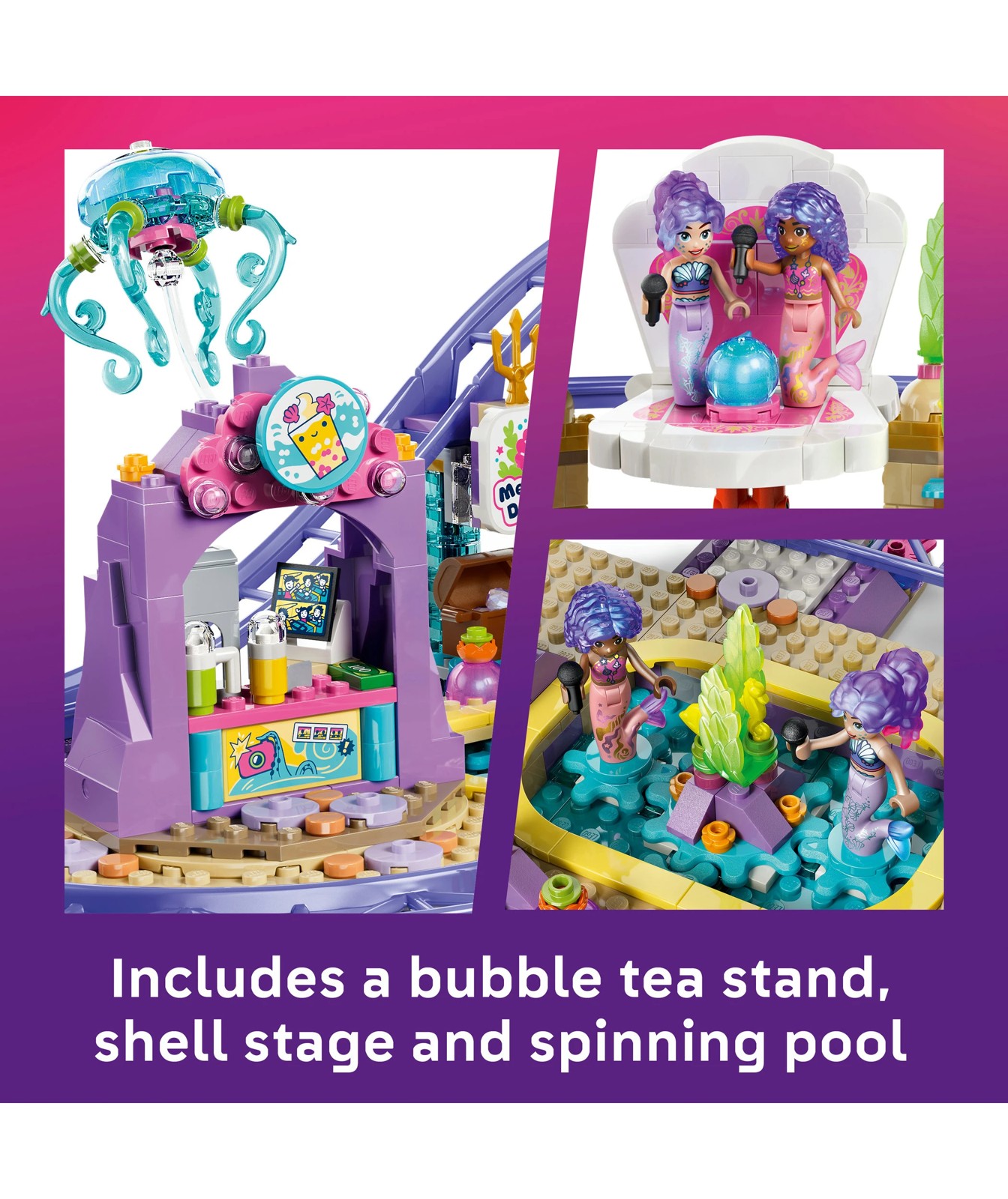 LEGO® Friends Mermaid Roller Coaster Ride 42703 3 of 6
