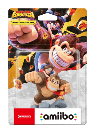 Donkey Kong Bananza - Donkey Kong and Pauline Amiibo