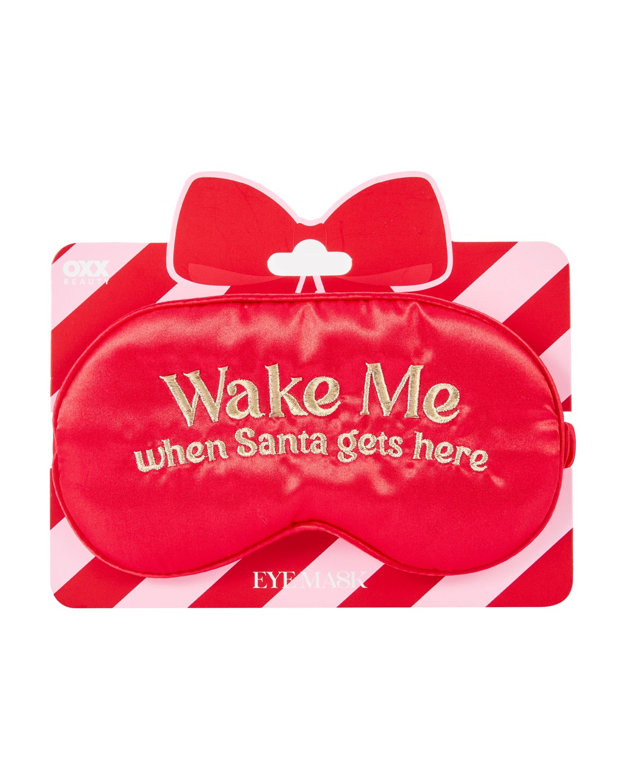 OXX Beauty Eye Mask - Wake Me When Santa Gets Here 4 of 4