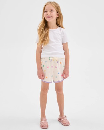 Australian Cotton Blend Fashion Dolphin Hem Knit Shorts