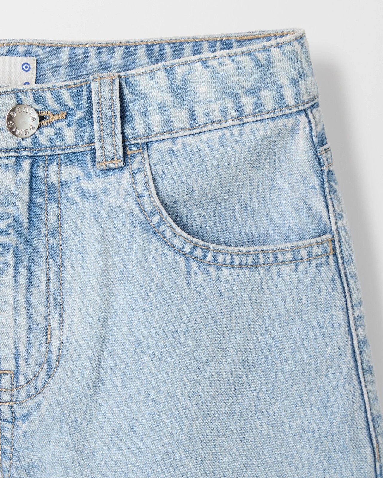 Denim Shorts - Light Wash 2 of 2