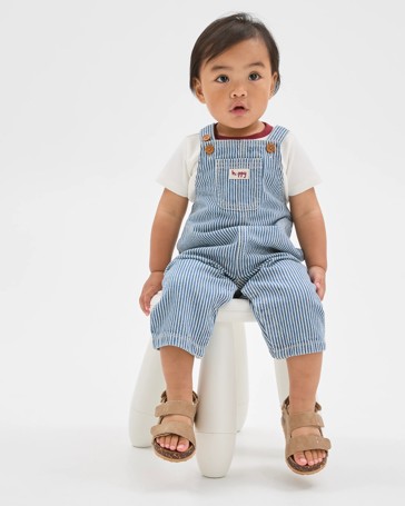 Baby T-Shirt and Dungaree 2 Piece Set