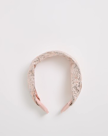 Metallic Fabric Headband