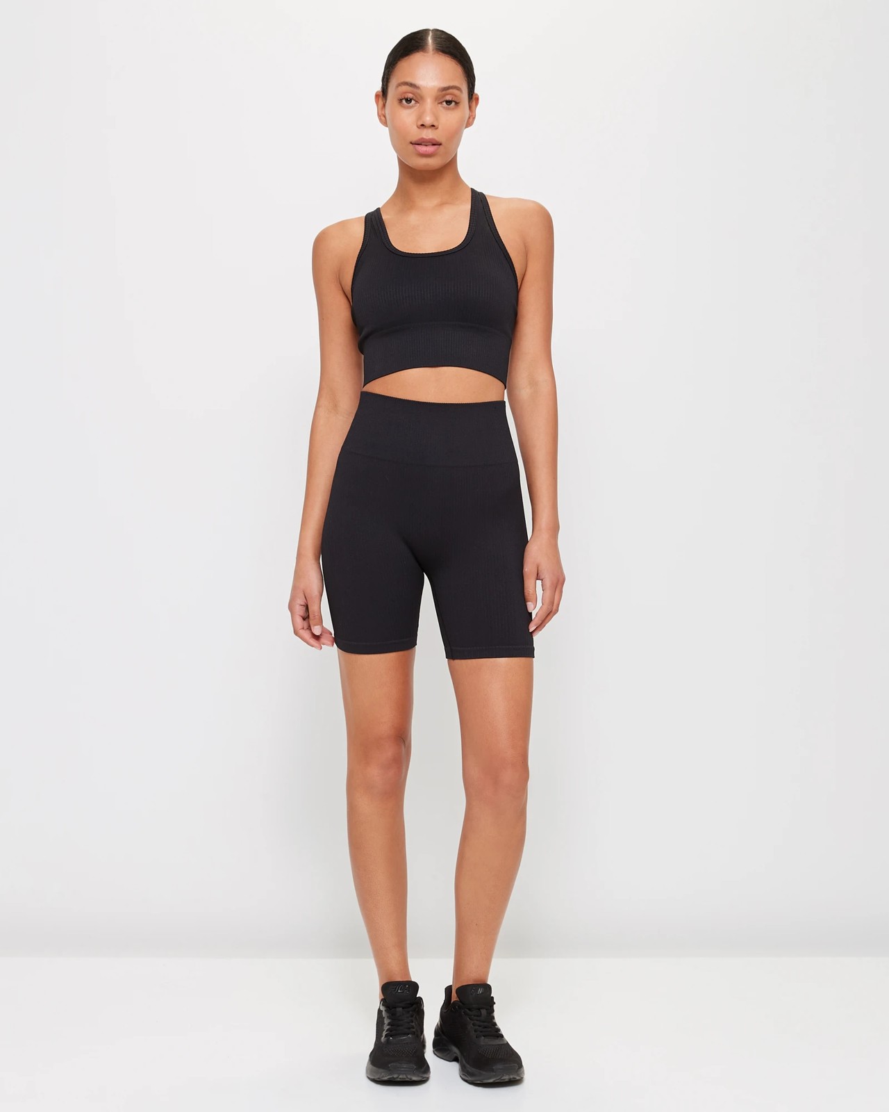 Active Seamfree Ribbed Bike Shorts | Target Australia