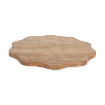 Wave Acacia Wood Serve Board - Anko