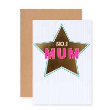 Hallmark Card - Mum is Number One