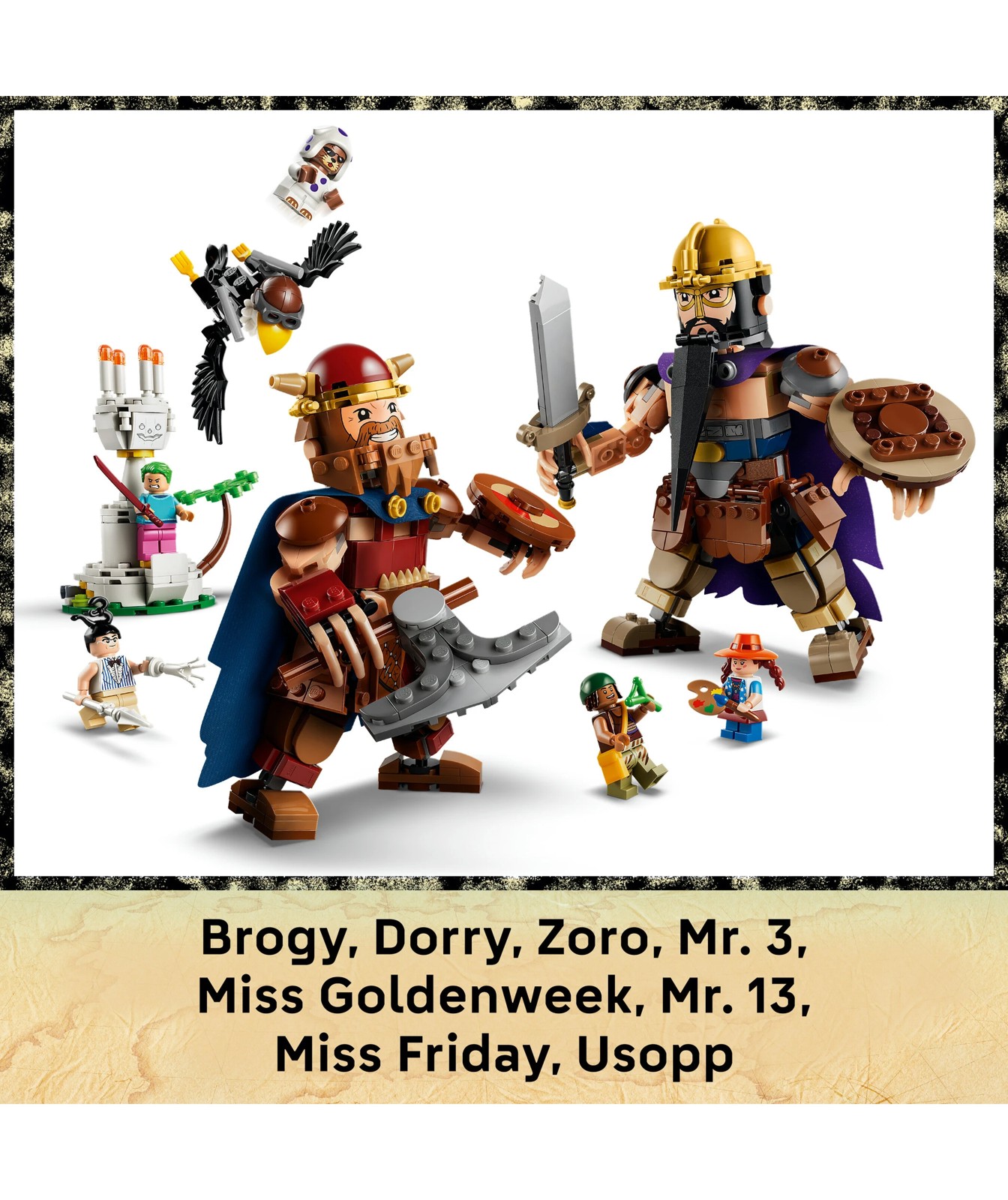 LEGO® ONE PIECE Dorry vs. Brogy – Giants of Little Garden 75644 5 of 5