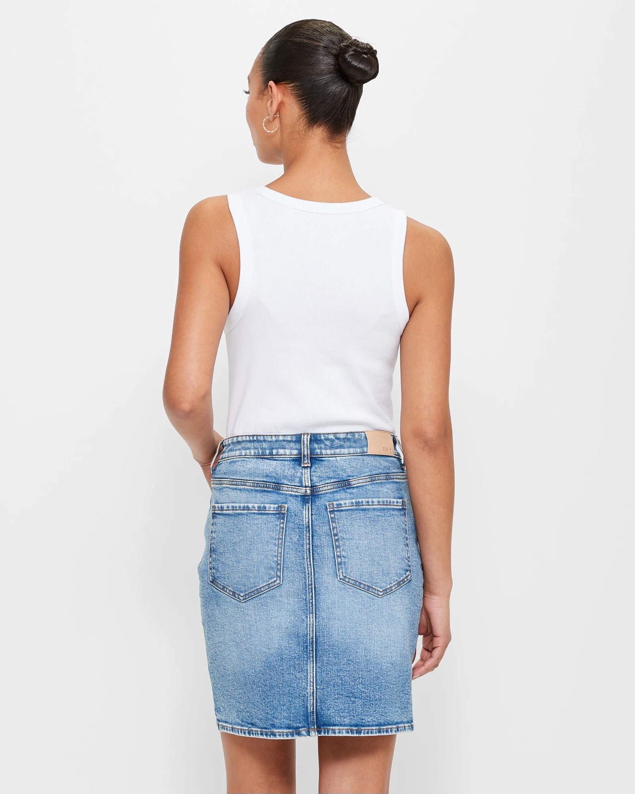 Blue jean 2024 skirt target