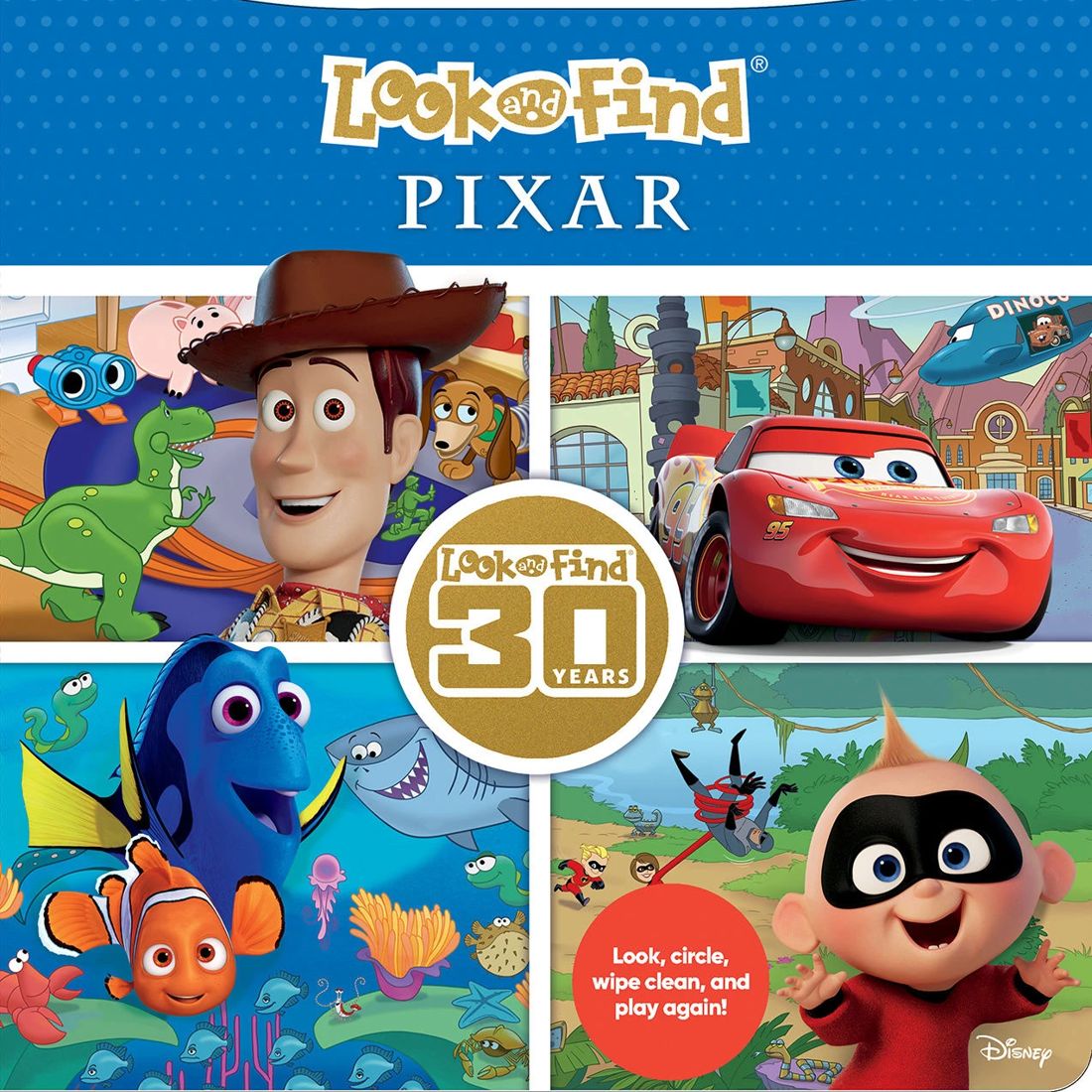 Write And Erase Look And Find Disney Pixar Target Australia