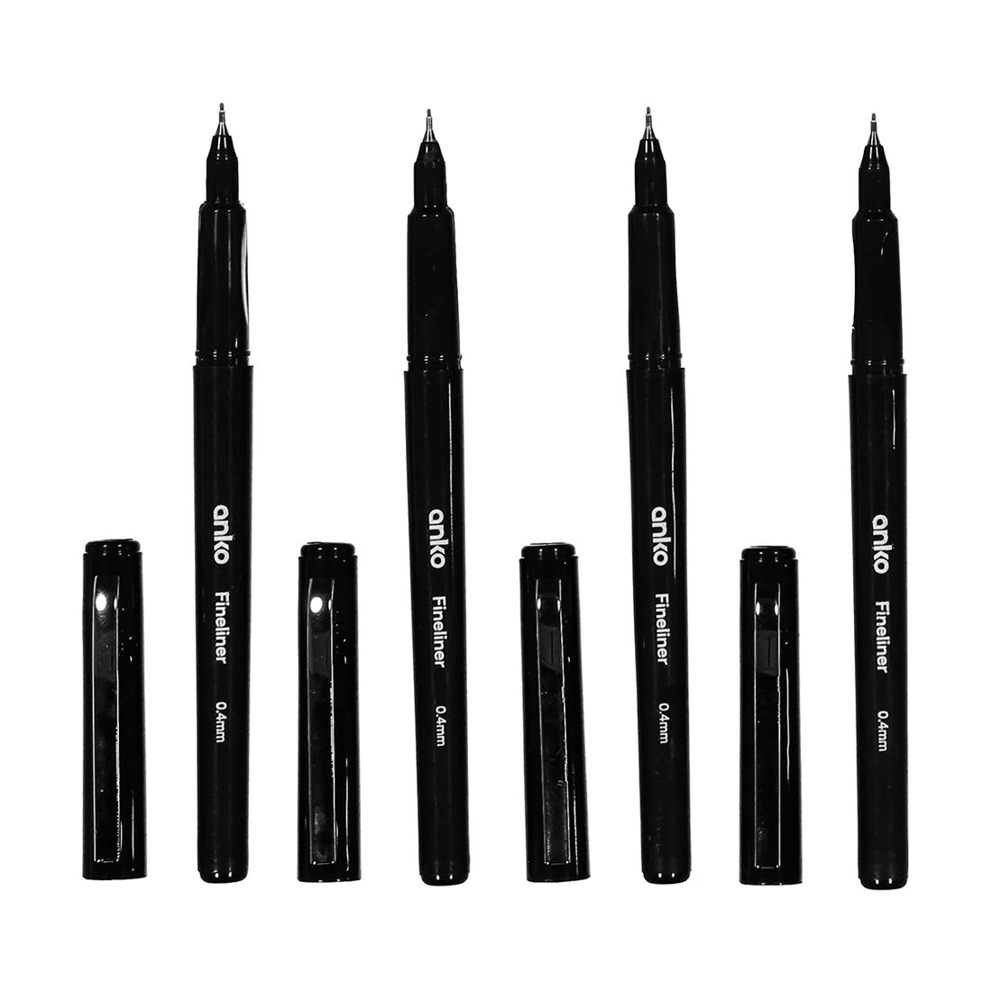 Fineliner Pens, 4 Pack - Anko | Target Australia