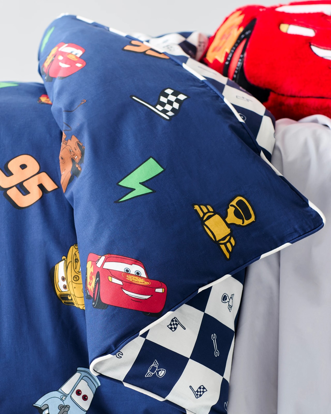 Disney Pixar Cars Reversible Quilt Cover Set 5 of 5