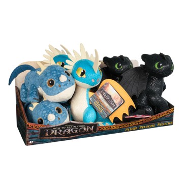 How To Train Your Dragon: 8 Inch Dragon Plush Toy - Assorted