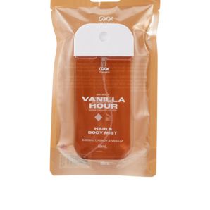 OXX Fragrance Vanilla Hour Hair and Body Mist 80ml - Coconut, Peach and Vanilla