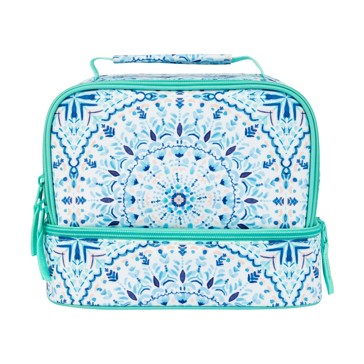 Mandala Insulated Twin Deck Lunch Bag - Anko