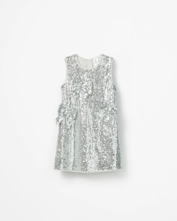 Sequin Bow Dress
