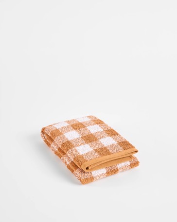Georgie Australian Cotton Gingham Hand Towel