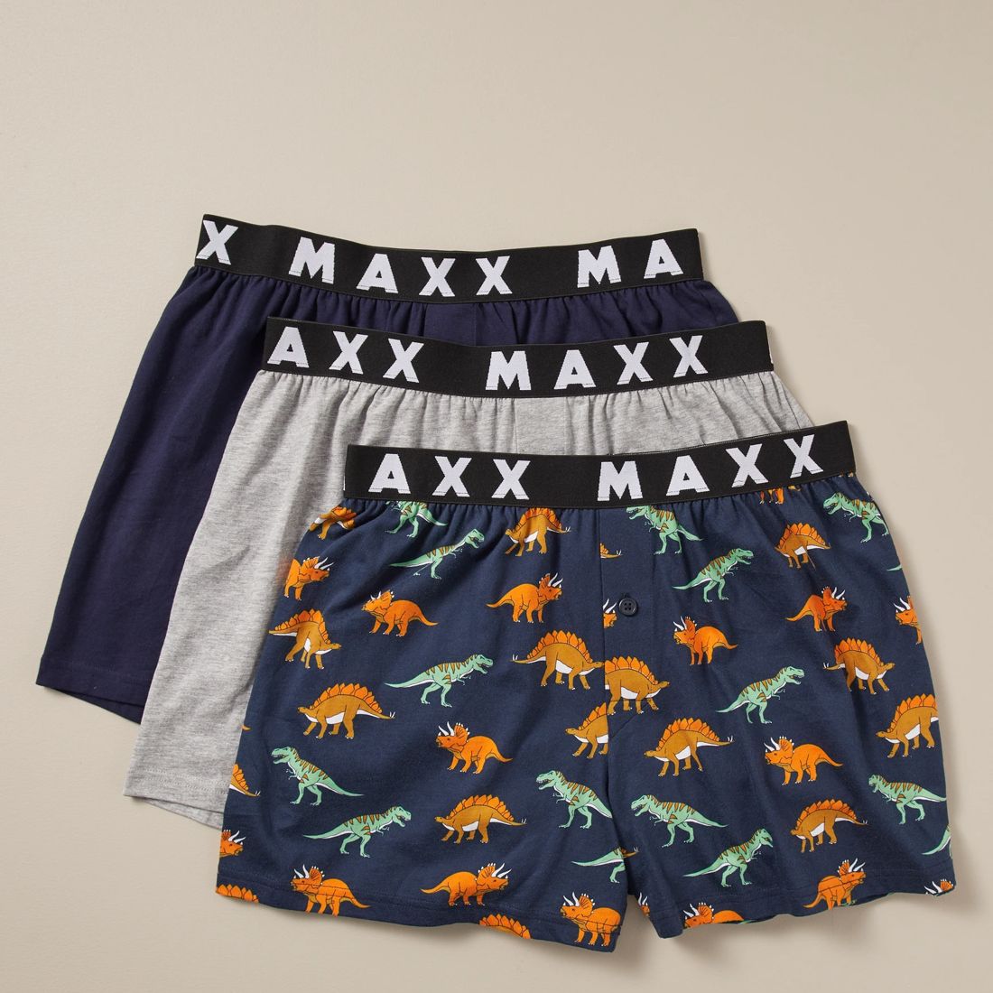 Maxx 3 Pack Knit Boxers Target Australia