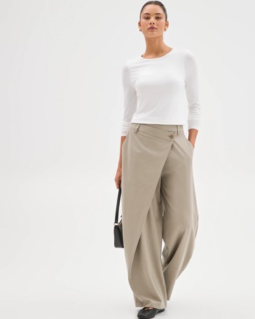 Lily Loves Australian Cotton Crew Neck Top