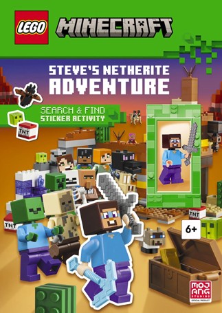 LEGO Minecraft: Steve's Netherite Adventure - Book