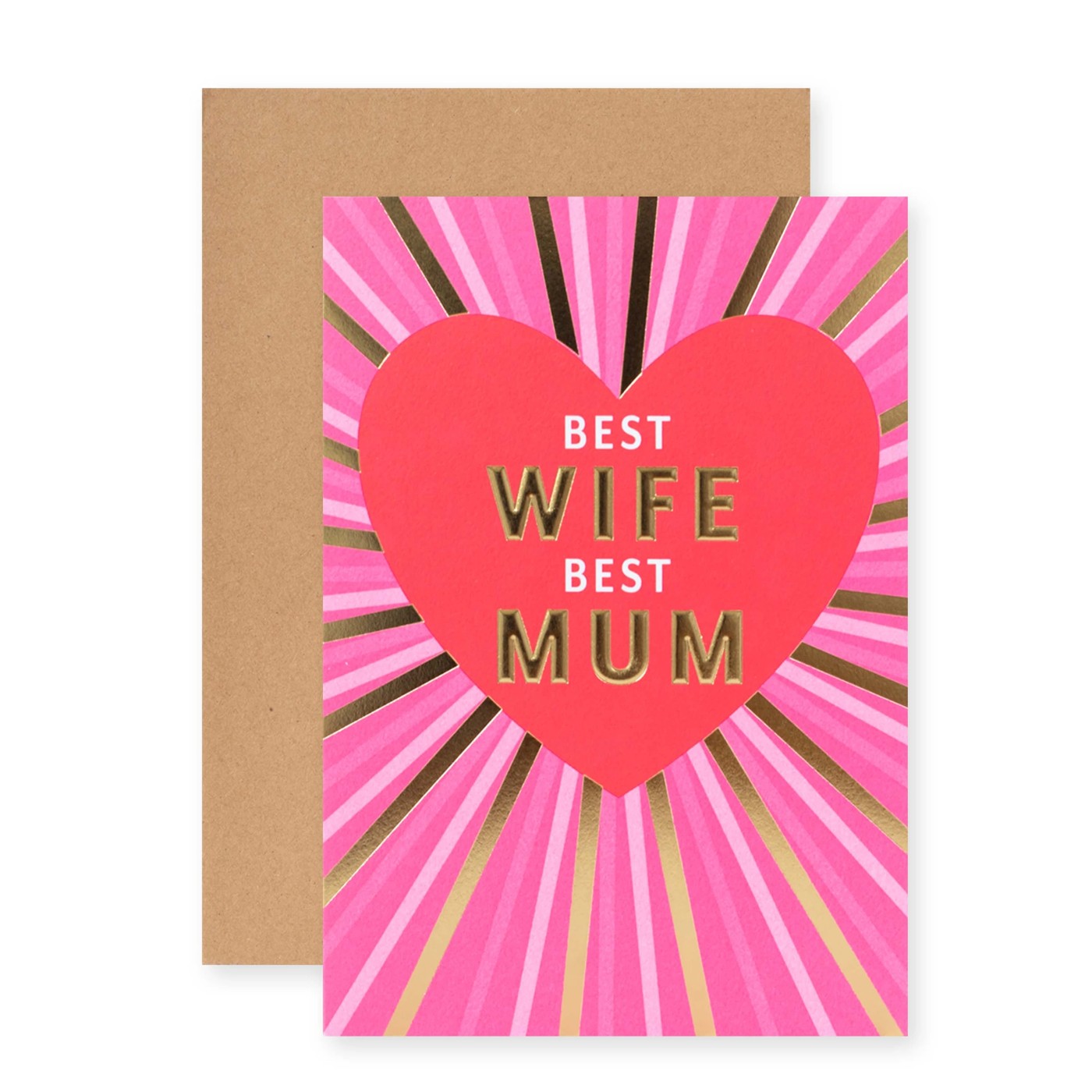 Hallmark Card - Best Wife Best Mum 3 of 3