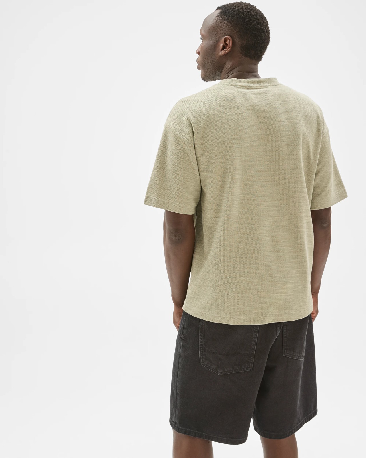 Commons Textured Graphic T-Shirt - Green Casa Del Mar 6 of 6