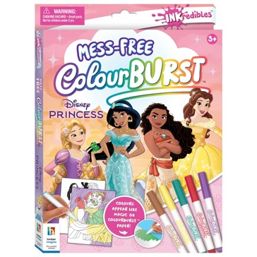 INKredibles Disney Princess Mess-Free ColourBurst Activity Kit - Book