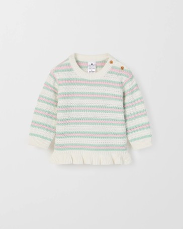 Baby Organic Cotton Lightweight Knit Jumper