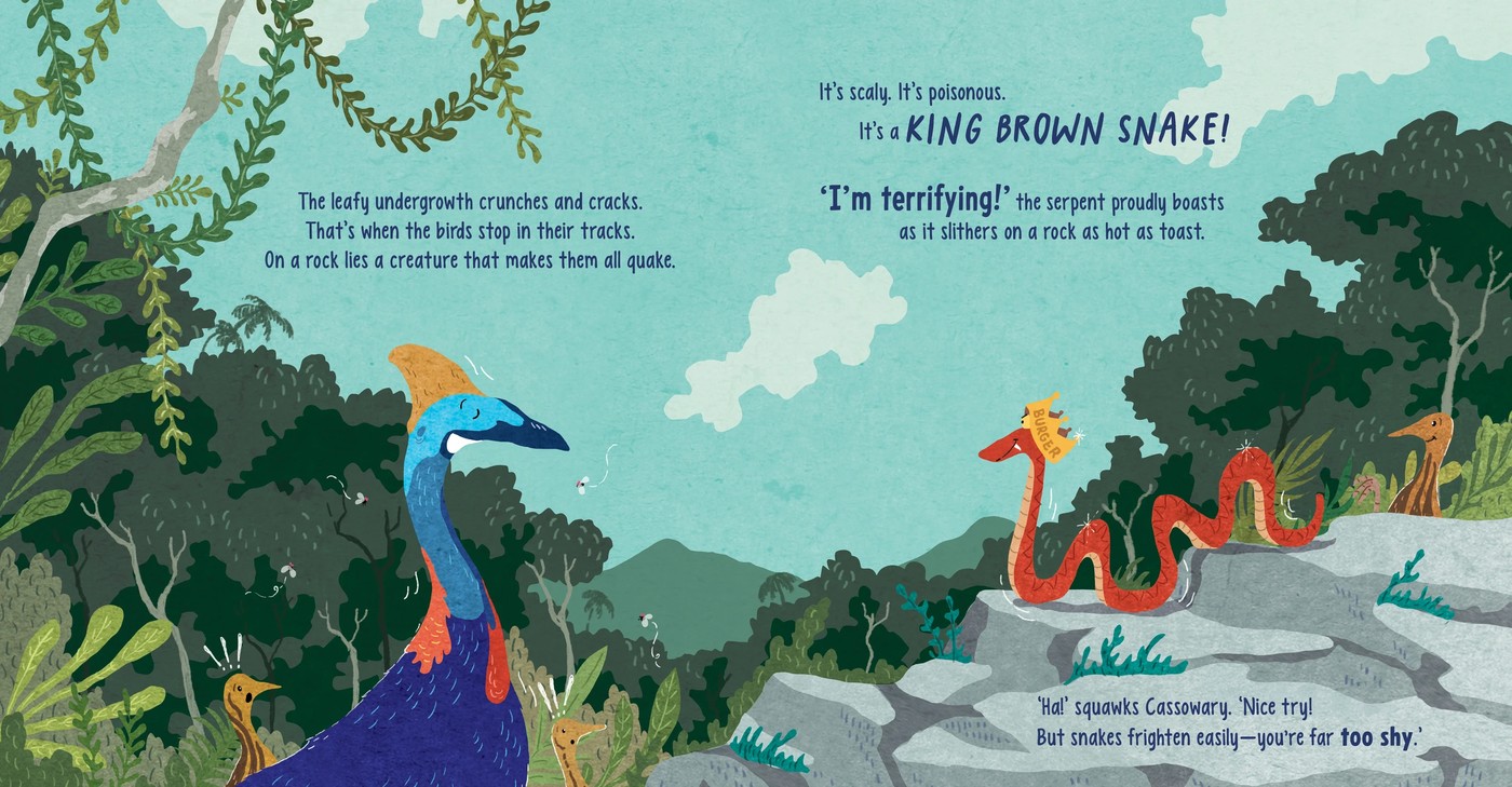 Scary, Scary Cassowary by Jol Temple and Kate Temple - Book 4 of 4