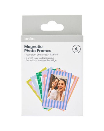 Anko 6 Pack Magnetic Photo Frames