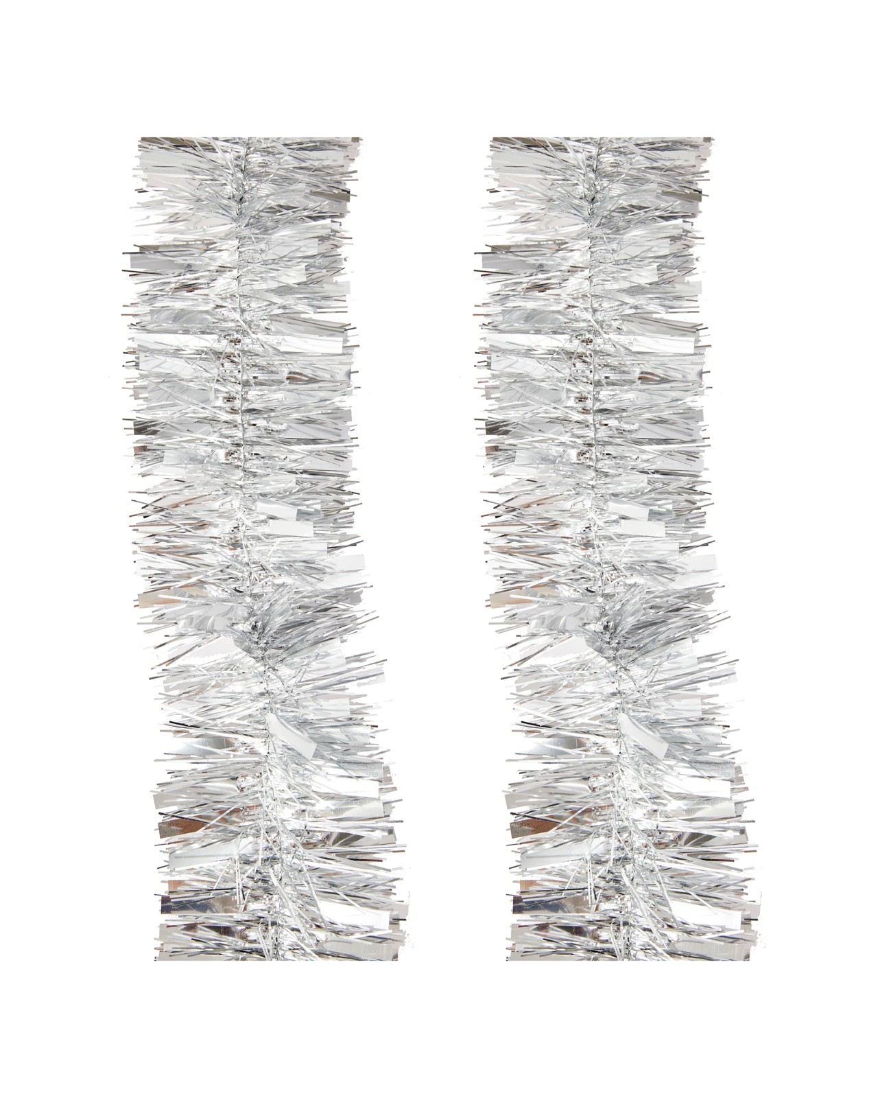 Anko 6m Silver Christmas Tinsel 4 of 4