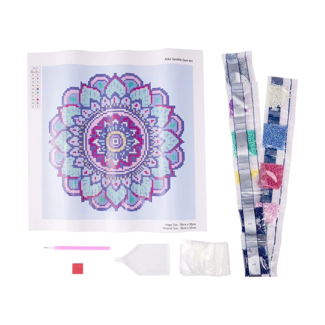 Sparkle Gem Art, Mandala Anko Target Australia