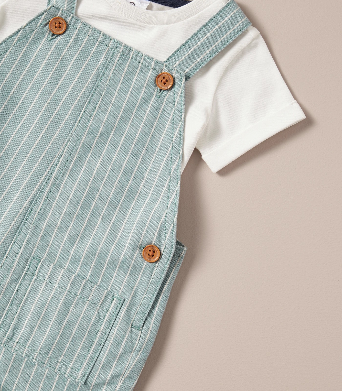 2 Piece Baby Shortall Set 4 of 6